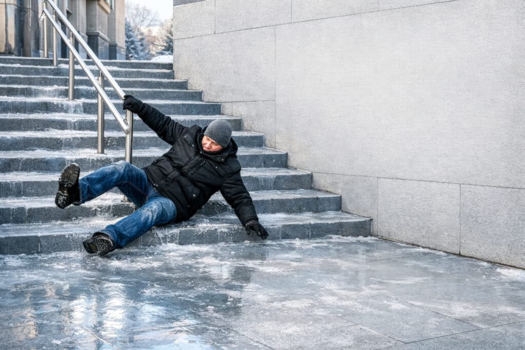 Can You Sue for Slipping on Ice Outside a Store? - Schofield and Green Law