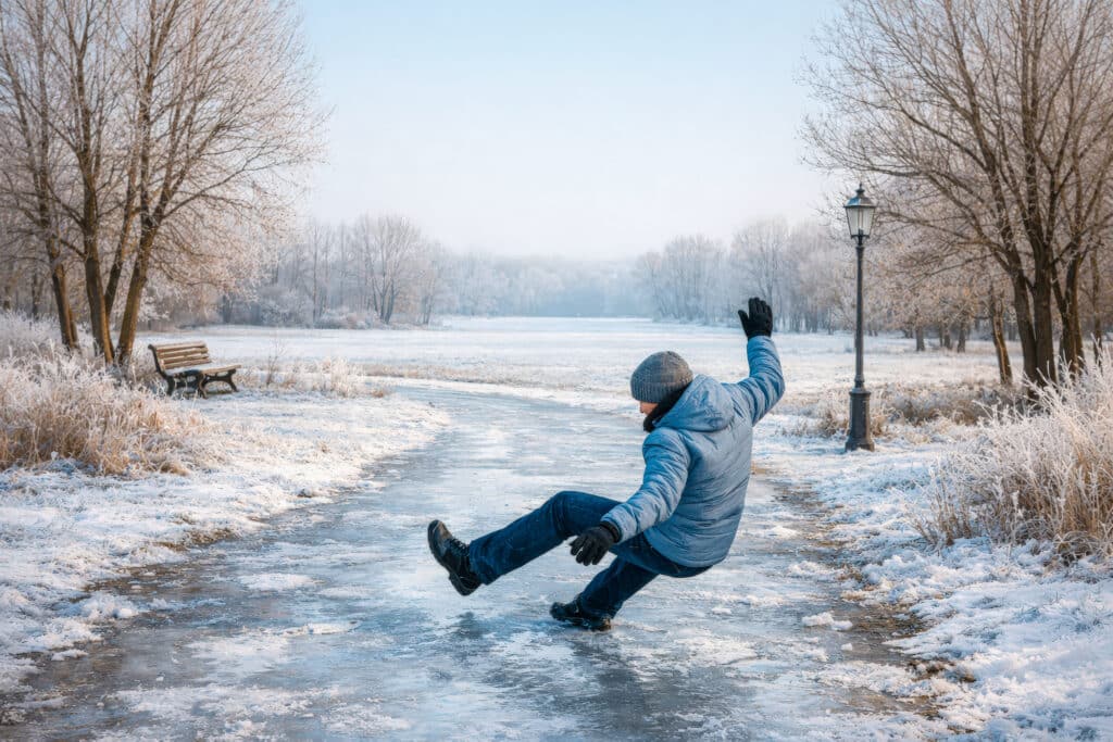 What to Do When You Slip and Fall on Ice in Colorado - Schofield and Green Law